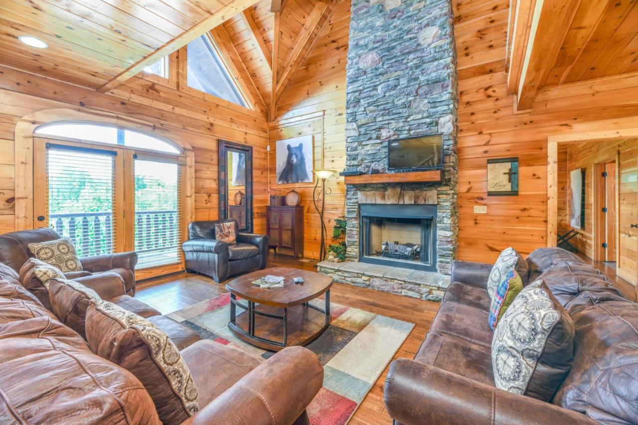 Smokystays 6 Bedroom Cabin Pigeon Forge Exteriör bild